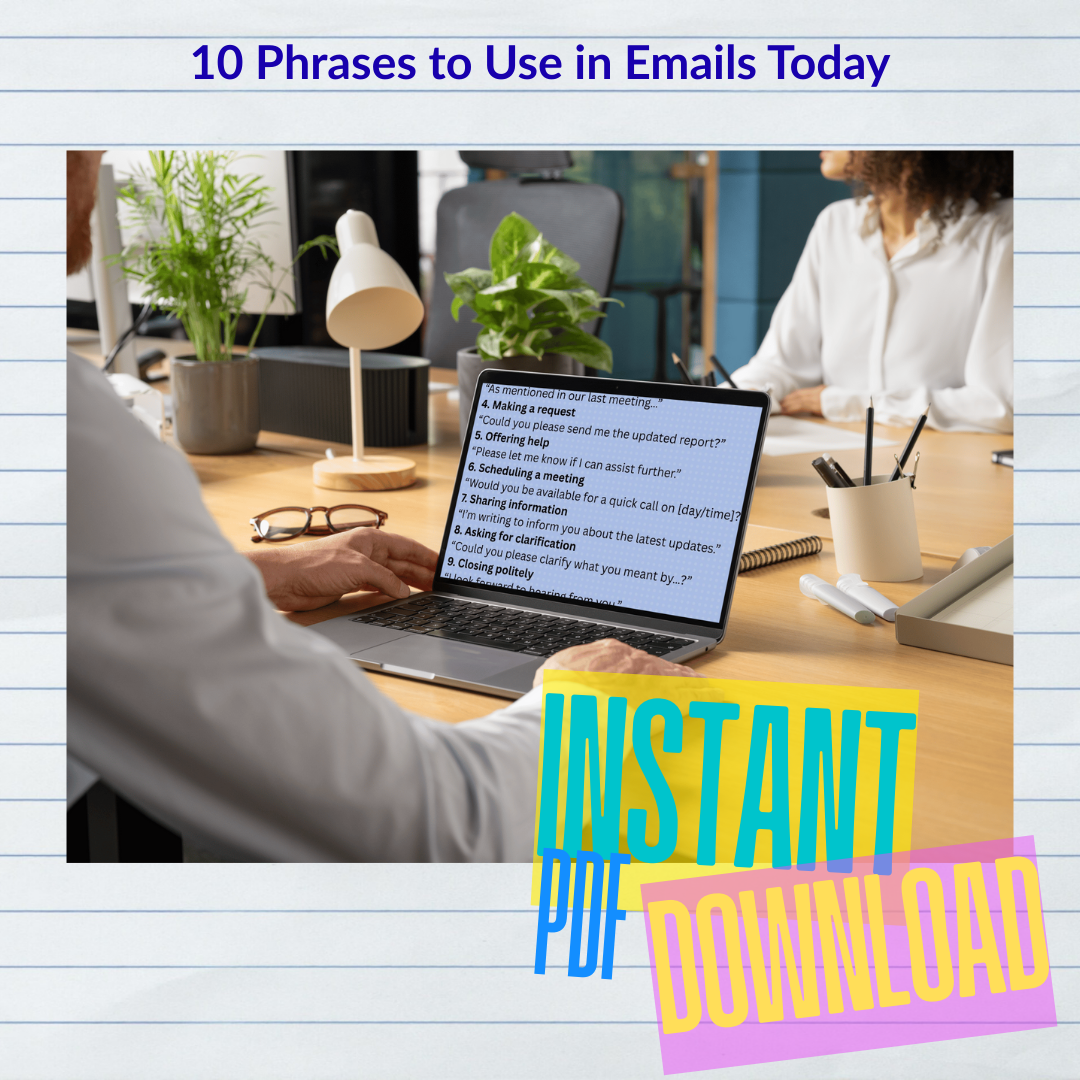 Business English Worksheet (PDF Download)